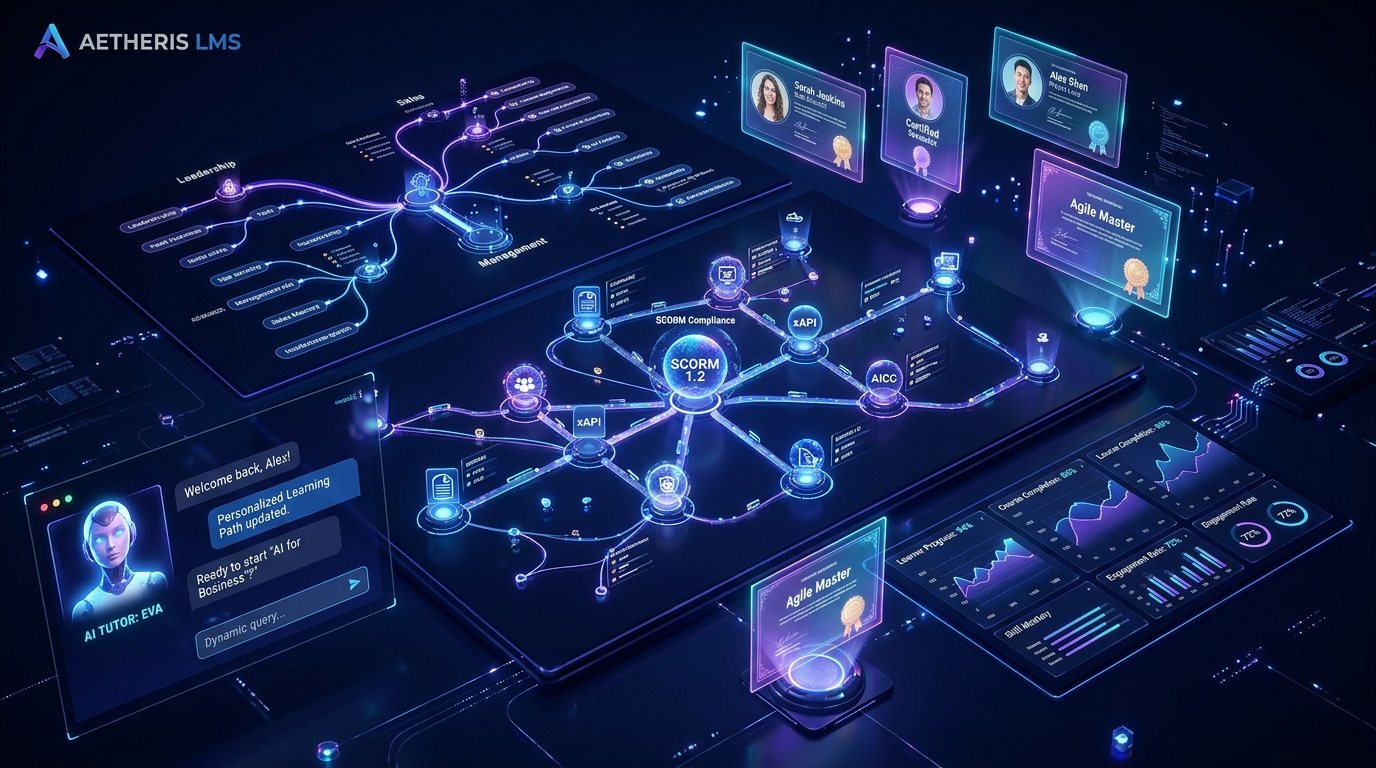 ZIOS LMS Enterprise Learning Interface